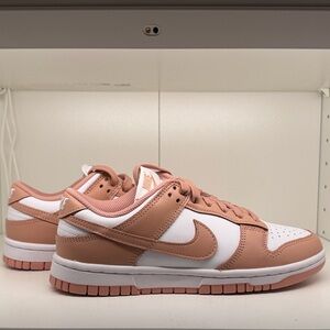 Nike Women's Sneakers in Pink and White